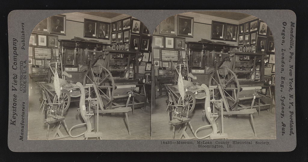 Museum, McLean County Historical Society, Bloomington, Ill. 1917